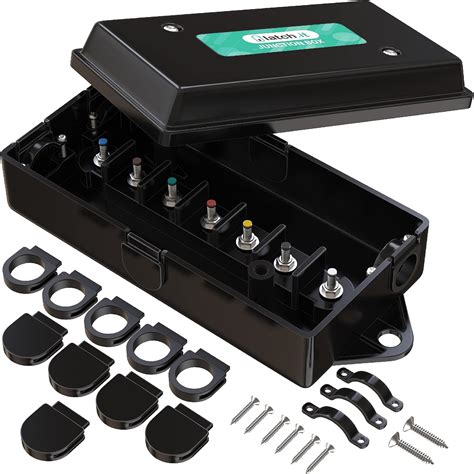 zoro junction box|7 Way Junction Box .